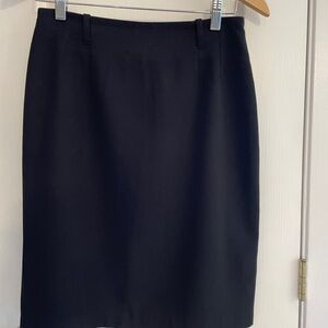 Classic Black Pencil Skirt